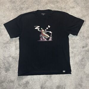 Carhartt WIP S/S "SILK WORM" T-SHIRT Mens XXL Black